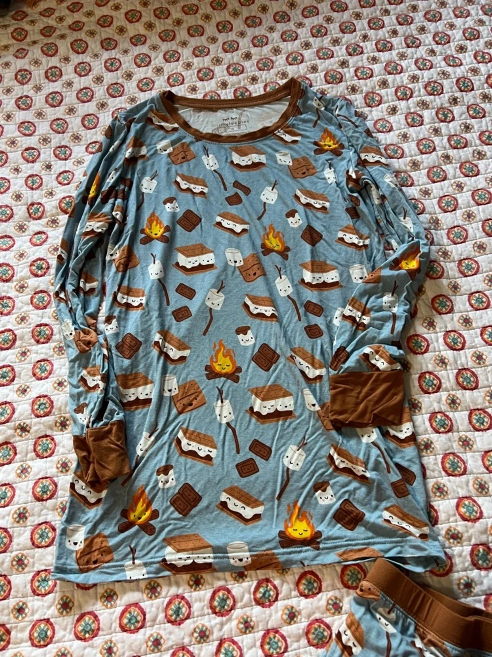 EUC Little Sleepies S’mores Bamboo Set Size 16 / Women’s XS Small